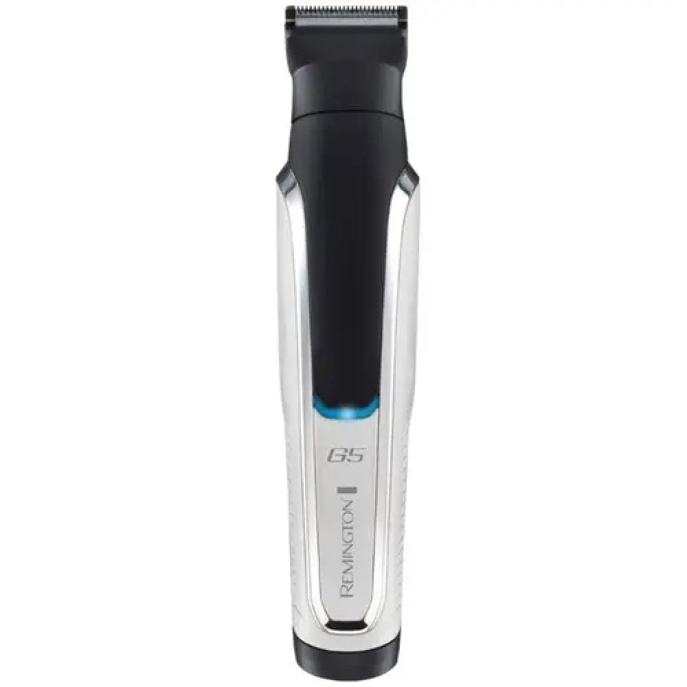 Машинка для стрижки волос Remington PG5000, 9 насадок, питание от аккумулятора, White-Black