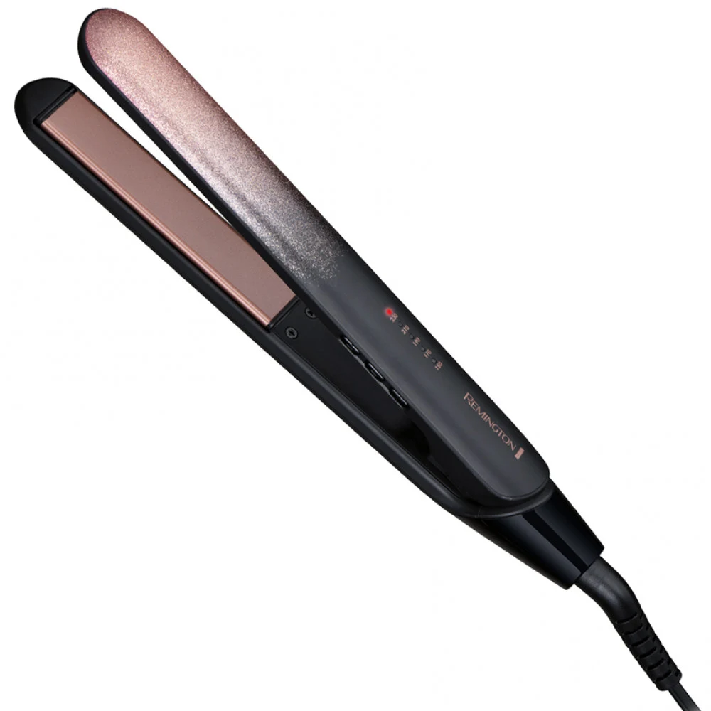 Выпрямитель для волос, Remington, S5305, 5 температурных режимов, Максимальная температура нагрева 230 °C, Керамическое покрытие рабочей поверхности, Быстрый нагрев за 15 секунд, Автоотключение чере