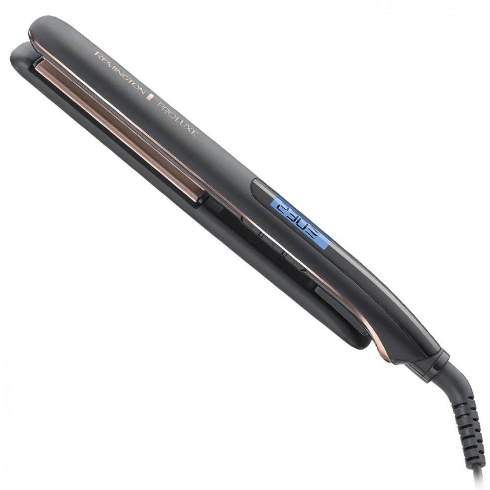 Выпрямитель для волос, Remington, S9100B, Мощность 52W, 10 режимов нагрева, Керамическое покрытие рабочей поверхности, Автоотключение, Черный