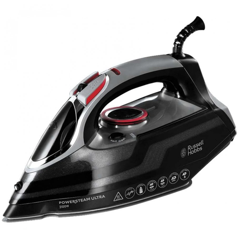 Утюг, Russell Hobbs, 20630-56, Мощность 3100W, Паровой удар 210 г/мин, Постоянная подача пара 45 г/мин, Объем резервуара для воды 350ml, Автоотключение, Вертикальное отпаривание, Самоочистка от наки