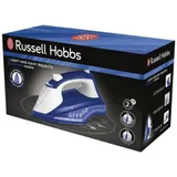 Утюг, Russell Hobbs, 26483-56, Мощность 2600W, Паровой удар 115 г/мин, Постоянная подача пара 35 г/мин, Керамическая подошва, Функция защиты от накипи, Система "Капля-Стоп", Синий