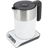 Чайник электрический Bosch TWK8611P 1.5л. 2400Вт белый/серебристый (корпус: нержавеющая сталь)