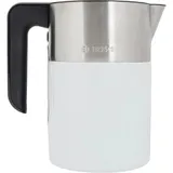Чайник электрический Bosch TWK8611P 1.5л. 2400Вт белый/серебристый (корпус: нержавеющая сталь)