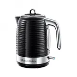 Электрический чайник, Russell Hobbs, 24361-70, Объем 1.7л, Пластик, Защита от перегрева, Выключение при снятии с базы, Мощность 2400W, Черный