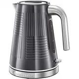 Электрочайник, Russell Hobbs, 25240-70, Мощность 2400Вт, Объем 1.7л, Нержавеющая сталь, Внутренняя подсветка, Автоотключение: при закипании, при отсутствии воды, при снятии с подставки, Серый