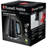 Электрический чайник, Russell Hobbs, 26051-70, Объем 1.7л, Пластик, Защита от перегрева, Выключение при снятии с базы, Мощность 2400W, Черный