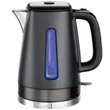 Электрочайник, Russell Hobbs, 26140-70, Мощность 2400Вт, Объем 1.7л, Нержавеющая сталь, Внутренняя подсветка, Автоотключение: при закипании, при отсутствии воды, при снятии с подставки, Черный