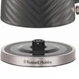 Электрочайник, Russell Hobbs, 26382-70, Мощность 2400Вт, Объем 1.7л, Нержавеющая сталь, Внутренняя подсветка, Автоотключение: при закипании, при отсутствии воды, при снятии с подставки, Серый