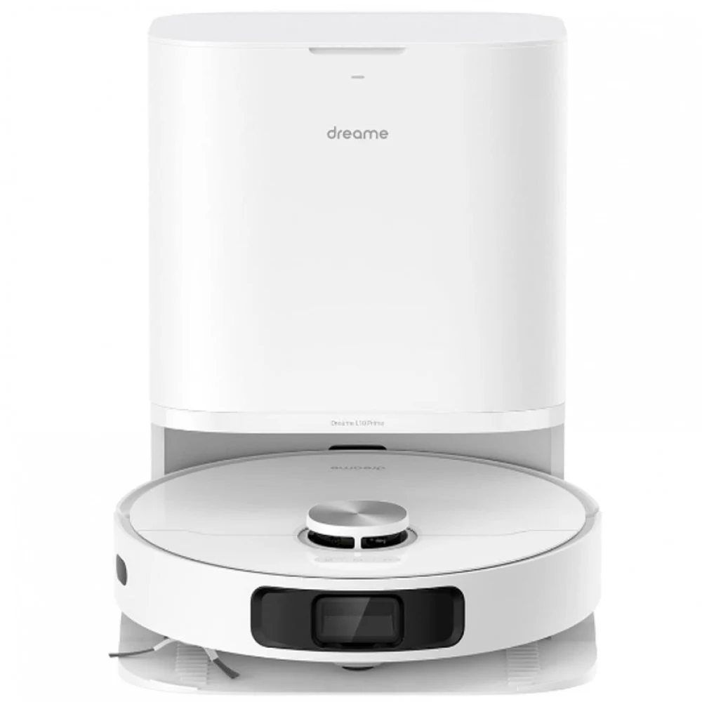 Робот-пылесос, Dreame, Robot Vacuum L10 Prime, RLL11GC, 4000 Па, 5200 мАч, Время работы от аккумулятора 210 мин, Датчик столкновения, Обнаружение коврового покрытия, Лидар, Автоматическая парковка,