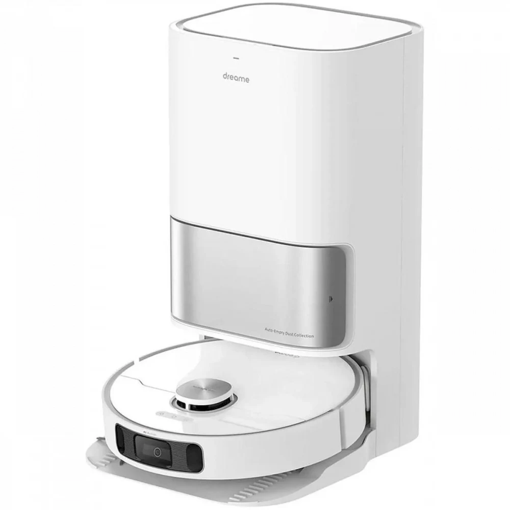 Робот-пылесос, Dreame, Robot Vacuum L10s Ultra, RLS6LADC, Потребляемая мощность 75W, LDS+Dual Lasers + AI, Аккумулятор 5200 мАч, Пылесборник 570 мл, Резервуар для воды 235 мл, Сила всасывания 5000 П