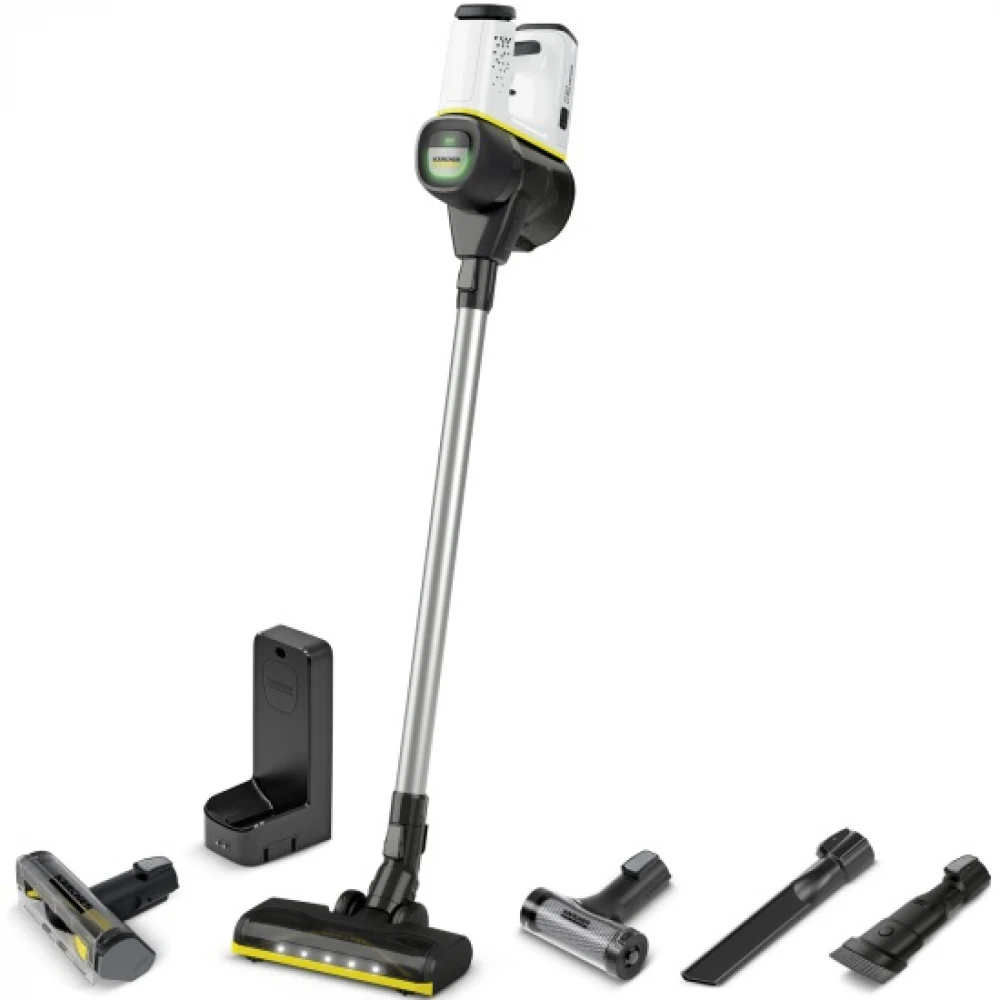 Аккумуляторный пылесос, KARCHER, VC 6 Cordless our Family Pet 1.198-673.0, 25,2 В, время работы 50 мин, объём контейнера 800 мл