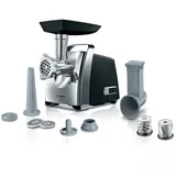 Мясорубка Bosch MFW67440 2000Вт черный/серебристый