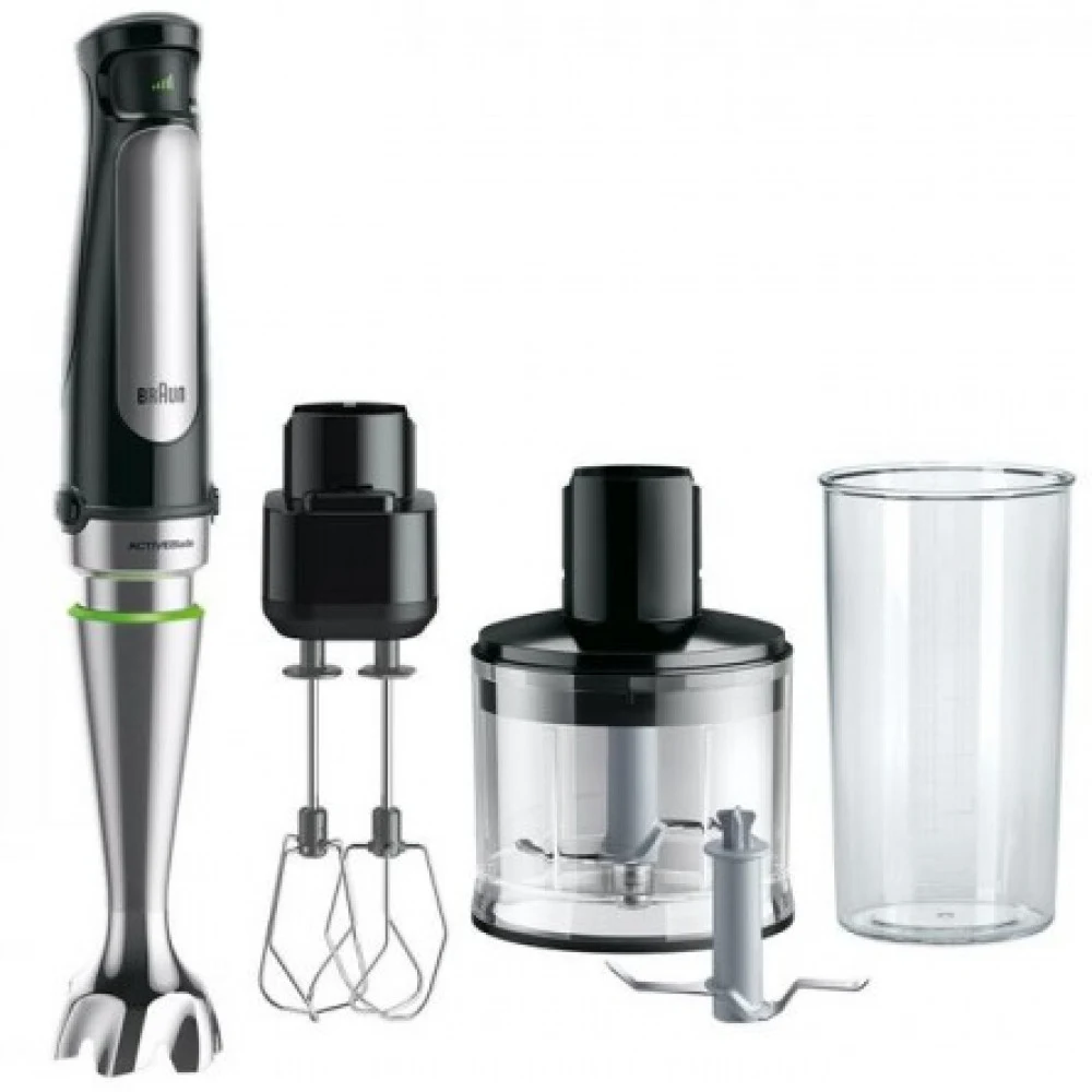 Блендер погружной Braun MQ7035XBI 850Вт черный/серебристый