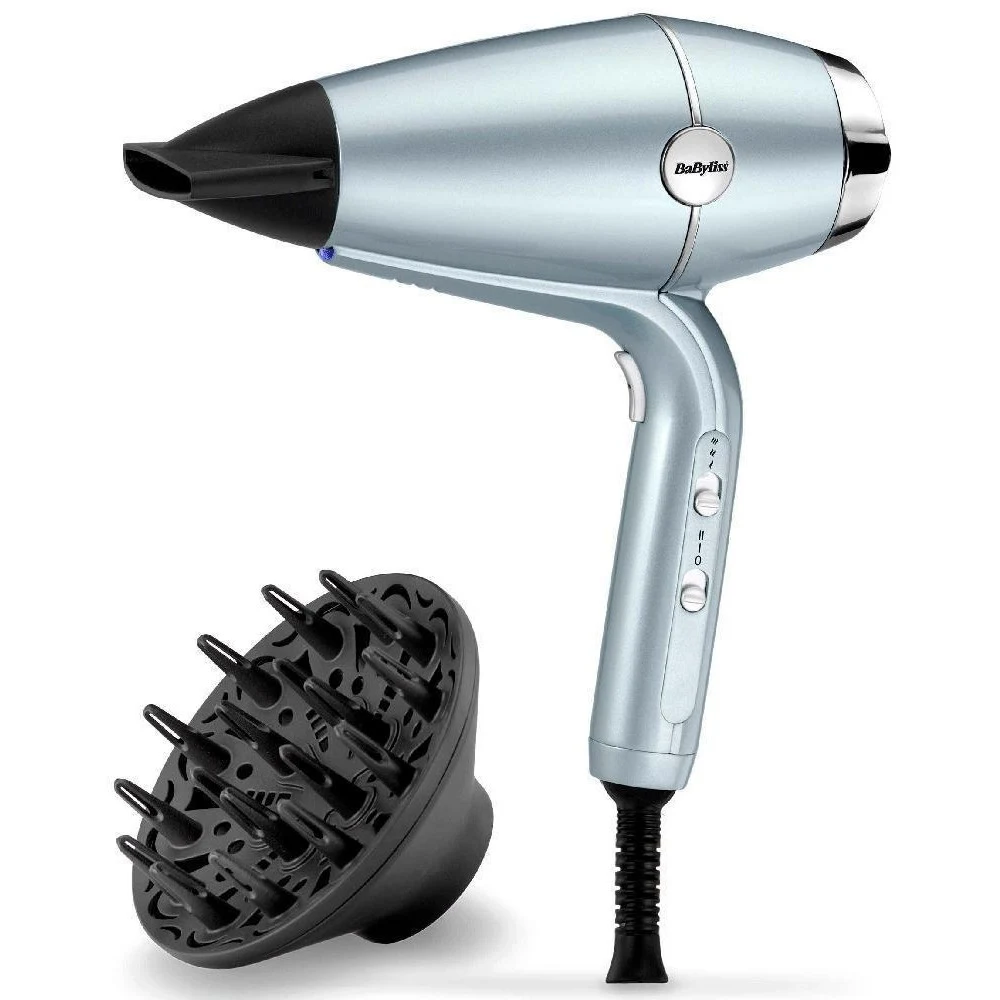 Фен/ Фен Babyliss D773DE 2100Вт голубой