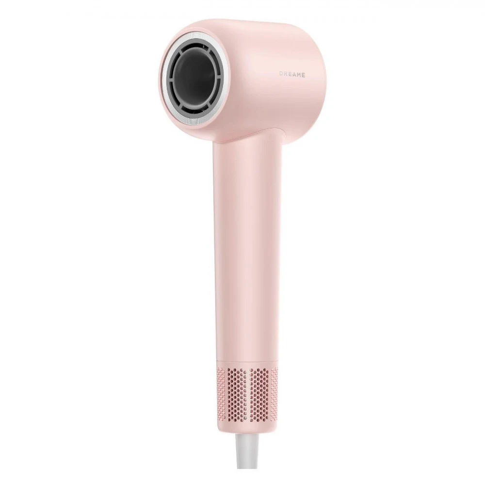 Фен для волос, Dreame, Hair dryer Gleam, AHD12A, Высокоскоростной двигатель с частотой вращения 110 000 об/мин, Скорость воздушного потока: 65 м/с, 200 миллионов ионов, Номинальное напряжение: 220-2