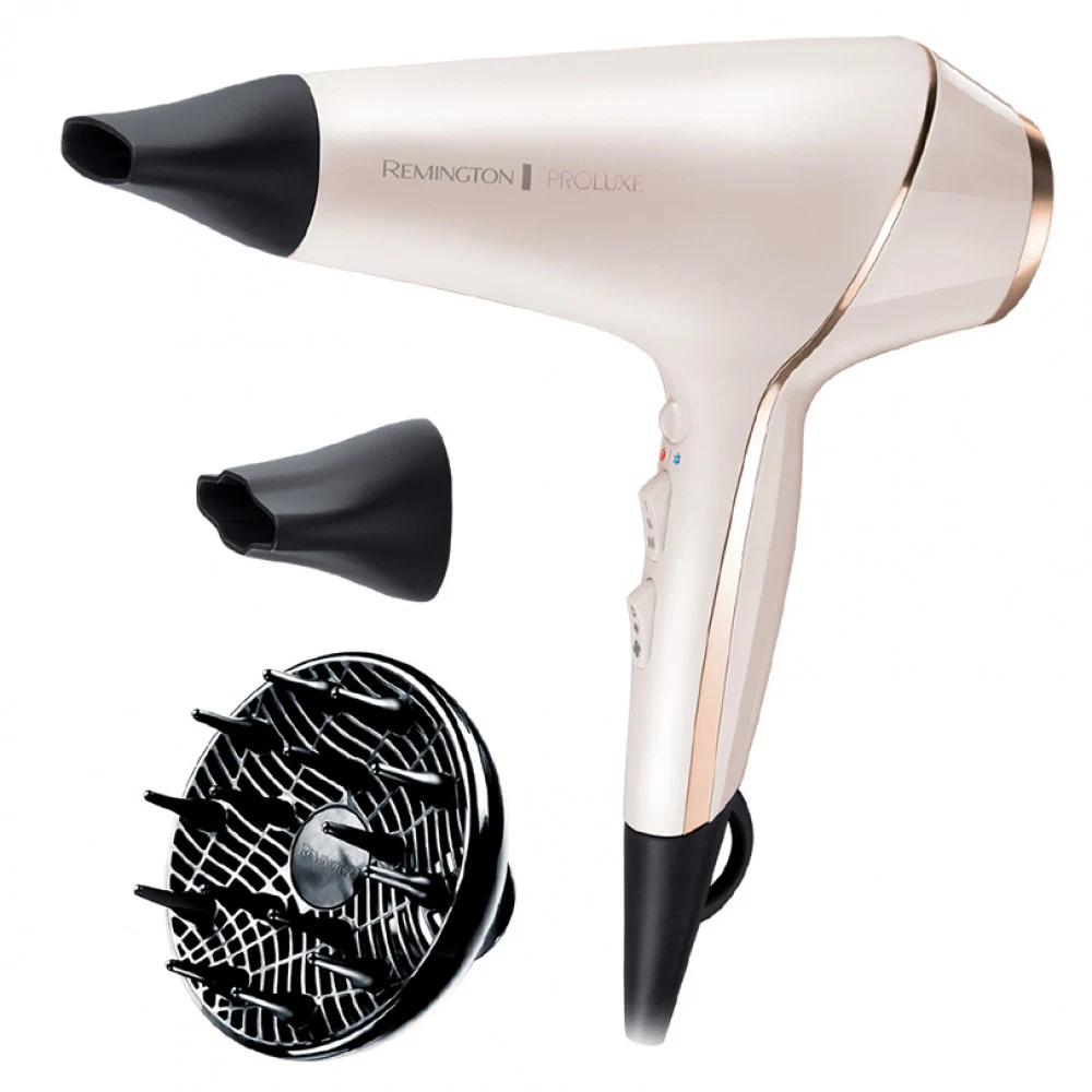 Фен Remington AC9140, 2400Вт, Ионизация, Холод. воздух, Pink-Gold