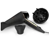 Фен с АС мотором, REMINGTON, AC9140B, Мощность 2400W, 2 скоростных режима, 3 температурных режима, AC мотор, Длина шнура электропитания 300см, Черный