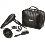 Фен, Remington, D3195GP, DC мотор, 6 аксессуаров в комплекте, 2 скорости, 3 температурных режима, Ионизация, Петля для подвешивания, Съемная решетка, Защита от перегрева, Длина шнура электропитания