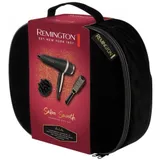 Фен Remington Salon Smooth D6940GP, 2100Вт, 2 скорости, 3 режима, 2 насадки, 0.560 кг, Black-Gold