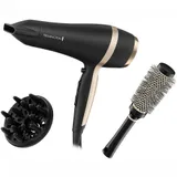 Фен, Remington, D6940GP, DC мотор, 2 скорости, 3 температурных режима, Ионизация, Петля для подвешивания, Решетка съемная, Вращающийся шнур, Уровень шума 78 дБ, Длина шнура электропитания 1.8м, Мощн