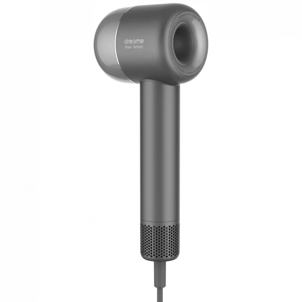 Фен для волос, Dreame, Hair Artist High-Speed Hair Dryer, AHD5-GD0, Высокоскоростной двигатель, Интеллектуальный контроль температуры, Эмиттер анионов, Магнитная вращающаяся на 360° насадка, 1400 Вт