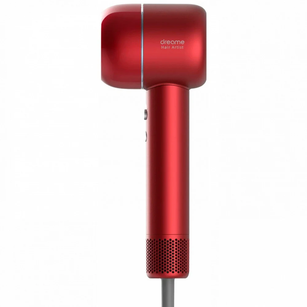 Фен для волос, Dreame, Hair Artist High-Speed Hair Dryer, AHD5-RE0, Высокоскоростной двигатель, Интеллектуальный контроль температуры, Эмиттер анионов, Магнитная вращающаяся на 360° насадка, 1400 Вт