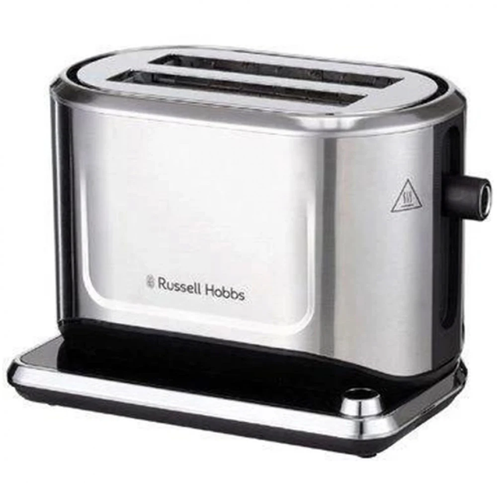 Тостер, Russell Hobbs, 26210-56, Мощность 1640W, 2 отделения, 6 режимов обжаривания, Нержавеющая сталь, Подогрев, Размораживание, «Пауза» во время приготовления, Автоцентрирование, Подъем маленьких