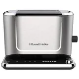 Тостер, Russell Hobbs, 26210-56, Мощность 1640W, 2 отделения, 6 режимов обжаривания, Нержавеющая сталь, Подогрев, Размораживание, «Пауза» во время приготовления, Автоцентрирование, Подъем маленьких
