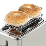 Тостер, Russell Hobbs, 26970-56, Мощность 1550Вт, 2 отделения, Функция "Размораживание", Функция "Отмена", Функция «Пауза» во время приготовления, Автоматическая центровка ломтиков, Нержавеющая стал