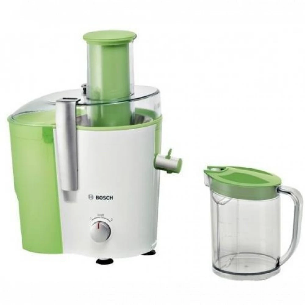 Соковыжималка центробежная Bosch MES25G0 700Вт рез.сок.:1250мл. белый/зеленый