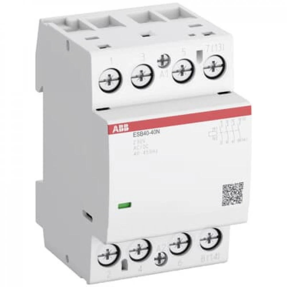 ESB40-22N-06 Модульный контактор 40А, 2НО+2НЗ, 230 В AC/DC