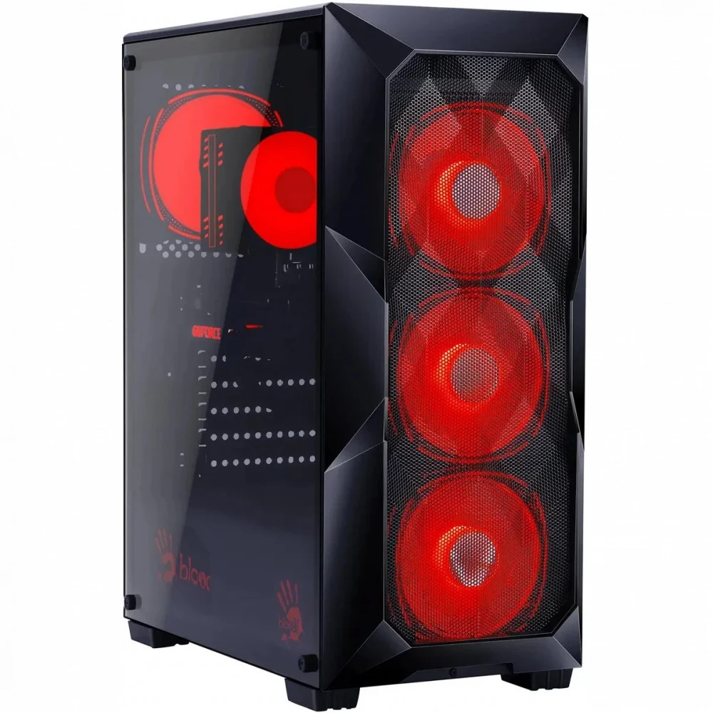 ПК Bloody BD-PC CH61C1 MT i5 12400F (2.5) 16Gb SSD1Tb RTX4060 8Gb Windows 11 Home 64 GbitEth 500W черный (RUS) (2085729)