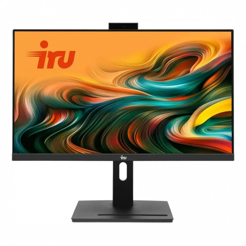 Моноблок IRU 23IM 23.8" Full HD i5 12450H (2) 16Gb SSD512Gb UHDG CR Windows 11 Pro GbitEth WiFi BT 90W Cam черный 1920x1080
