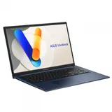 Ноутбук, ASUS Vivobook 17 X1704VA-AU1017, 90NB13X2-M00J00, 17,3",FHD 1920x1080, IPS, 60Hz, Core 5 120U, 16GB DDR5, 512GB SSD Gen4, Intel UHD Graphics, DOS, Синий