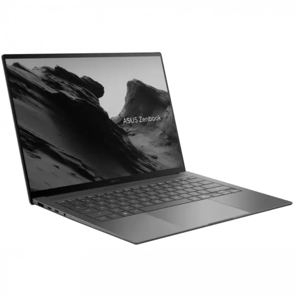 Ноутбук ASUS Zenbook S14 OLED UX5406AA-SW046W Intel Core Ultra 9 386H/32Gb (soldered D5)/SSD1Tb/UMA/14"/OLED/WQXGA+/2880x1800/120Hz/Win11/Antrim Gray/1.2kg