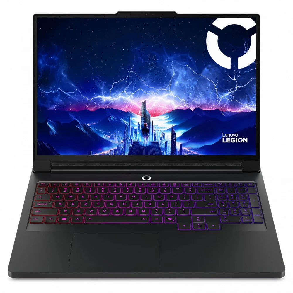Ноутбук Lenovo Legion Pro 7 16IAX10H Core Ultra 9 275HX 64Gb SSD1Tb NVIDIA GeForce RTX5080 16Gb 16" OLED WQXGA (2560x1600) без ОС black WiFi BT Cam (83F50023RK)