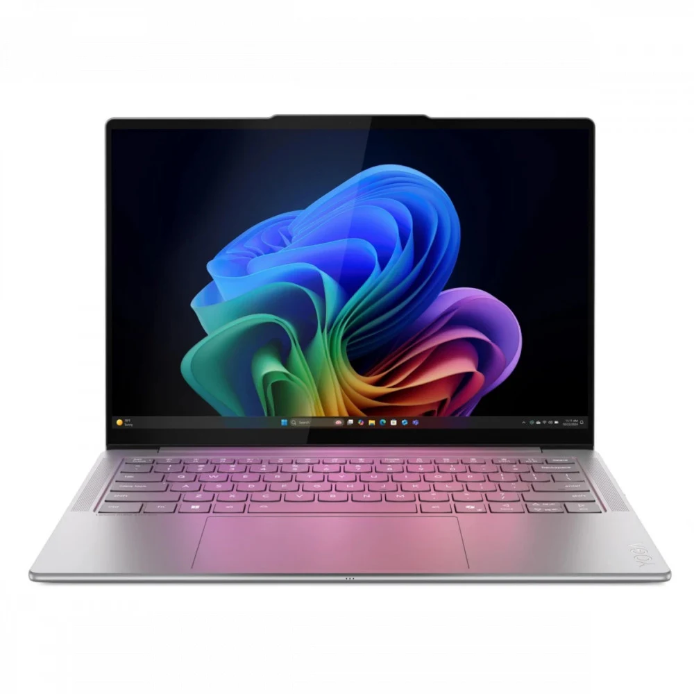 Ноутбук/ Lenovo Yoga Slim 7 14ILL10 14"(2880x1800 OLED)/Intel Core Ultra 7 256V(2.2Ghz)/16384Mb/1024PCISSDGb/noDVD/Int:Intel Arc Graphics 140V/Cam/BT/WiFi/70WHr/war 1y/1.19kg/luna grey/Win11Home + 6