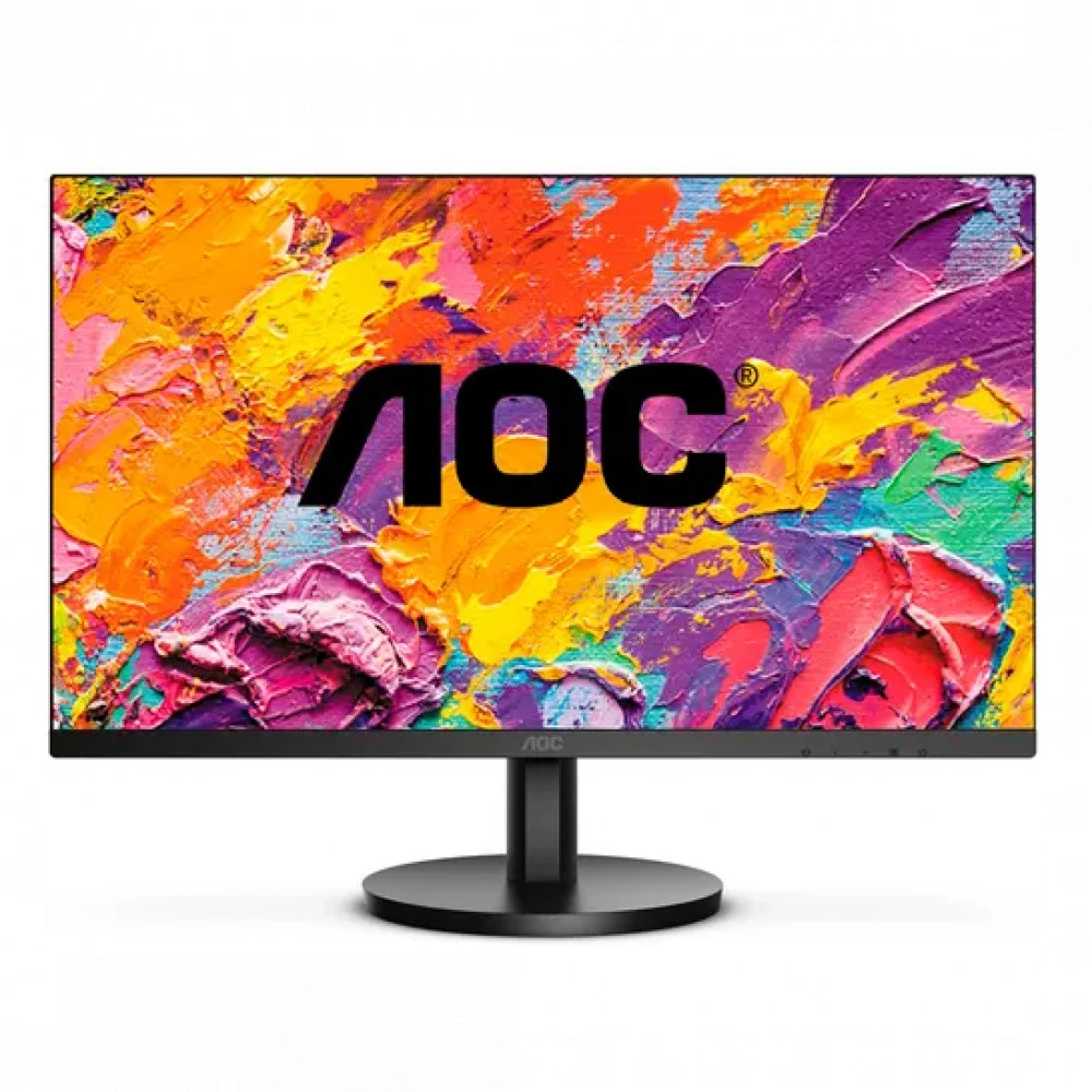 27"AOC Q27B3MA 2560x1440 75Hz VA LED 16:9 4ms HDMI DP 20M:1 4000:1 178/178 250cd Tilt Swivel Speakers Black