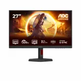 Монитор 27" AOC Q27G4SRU Black (IPS, 2560x1440, 320Hz, 0.5 ms, 178°/178°, 400 cd/m, 1000:1, +2xHDMI 2.1, +DisplayPort 1.4, Pivot)