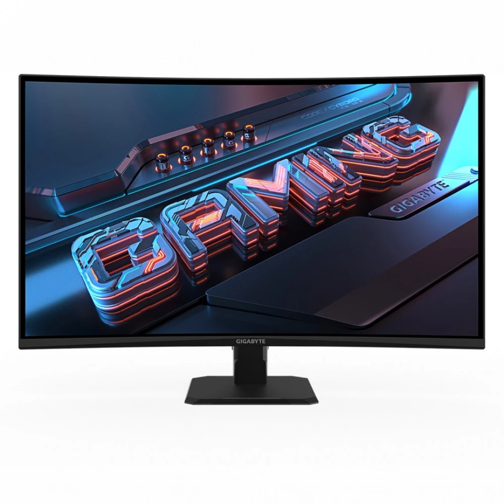 Монитор 31.5" Gigabyte GS32QCA EU Black (31.5", VA, 2560x1440, 180Hz, 3500:1, 1ms, 2xHDMI 2.0, DP 1.4, Curved)