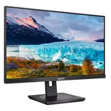 27" Philips 272S1M 1920x1080 75Гц IPS LED 16:9 4ms VGA DVI HDMI DP USB 3.2 USB-B 3*USB-A 3.2 50М:1 1000:1 178/178 250cd HAS Pivot Tilt Swivel Speakers Black