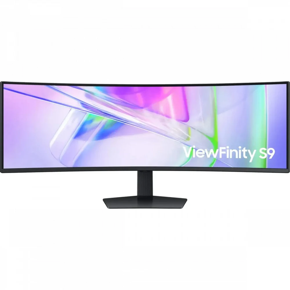 Монитор Samsung 49" ViewFinity S9 S49C950UAUXEN черный VA LED 5ms 32:9 HDMI M/M матовая HAS Piv 350cd 178гр/178гр 5120x1440 120Hz DP DQ USB 15.6кг