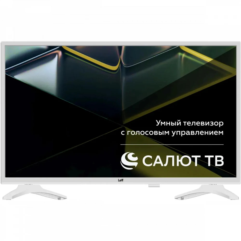 Телевизор/ Телевизор LCD 32" HD WHITE SALUT SMART 32H691T LEFF