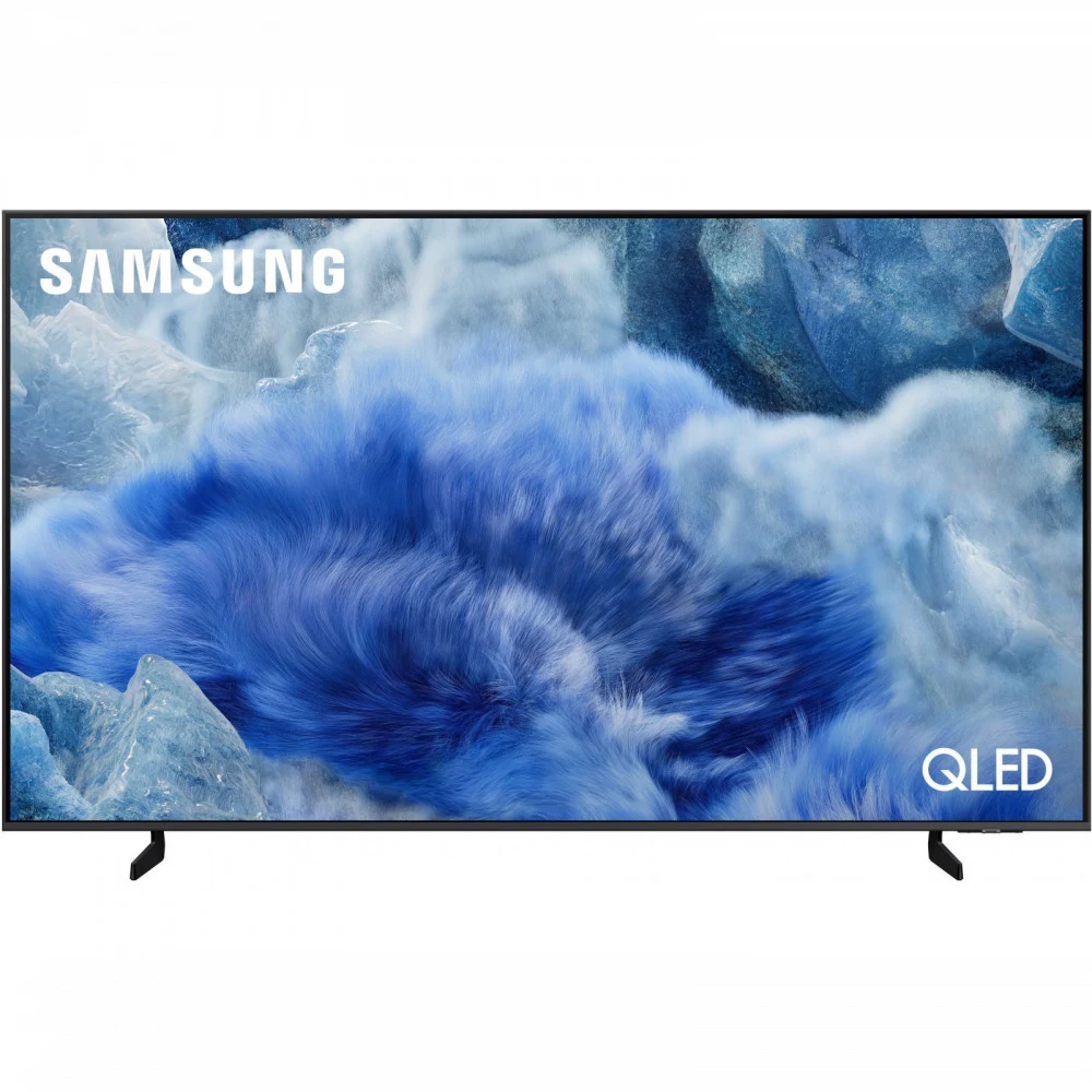Телевизор ЖК 65'' Samsung/ 65", QLED, DUAL LED, Ultra HD, Tizen Smart TV, Wi-Fi, Voice, DVB-T2/C/S2, Bluetooth, CI+(1.4),2.0ch 20W, OTS Lite, 3HDMI, 2USB, BLACK 2025