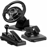 SVEN Руль GC-W750 Игровой руль с поддержкой Windows / PS-3/4 / XB1 / Nintendo Switch и рычагом переключения передач