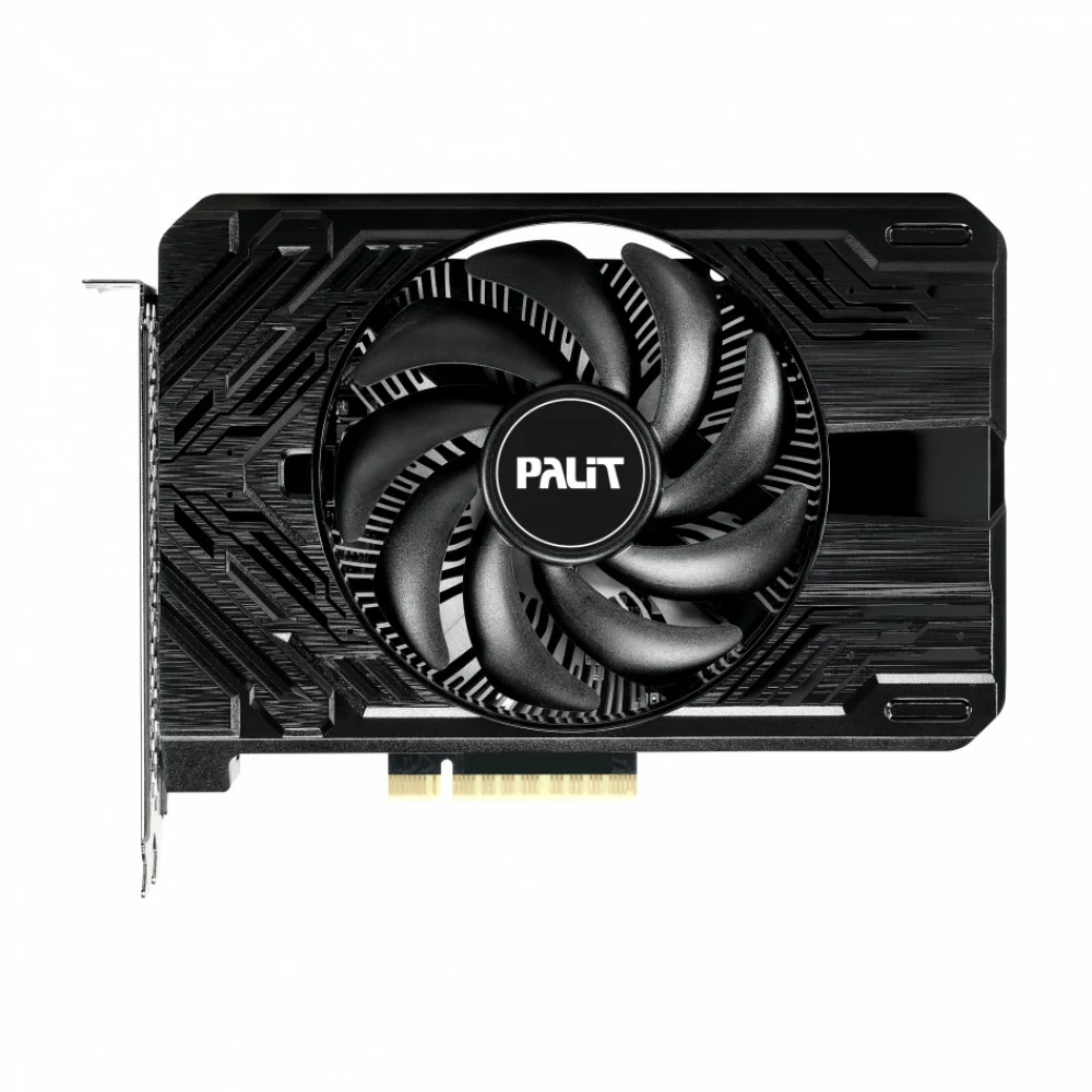 Видеокарта, PALIT, RTX4060 STORMX 8G (4710562244069), (NE64060019P1-1070F), GDDR6, 128bit, 3-DP, HDMI, 169.9*123*38 мм, Цветная коробка
