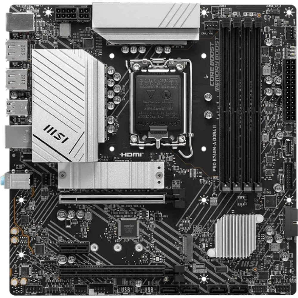 Материнская плата/ PRO B760M-A DDR4 II
