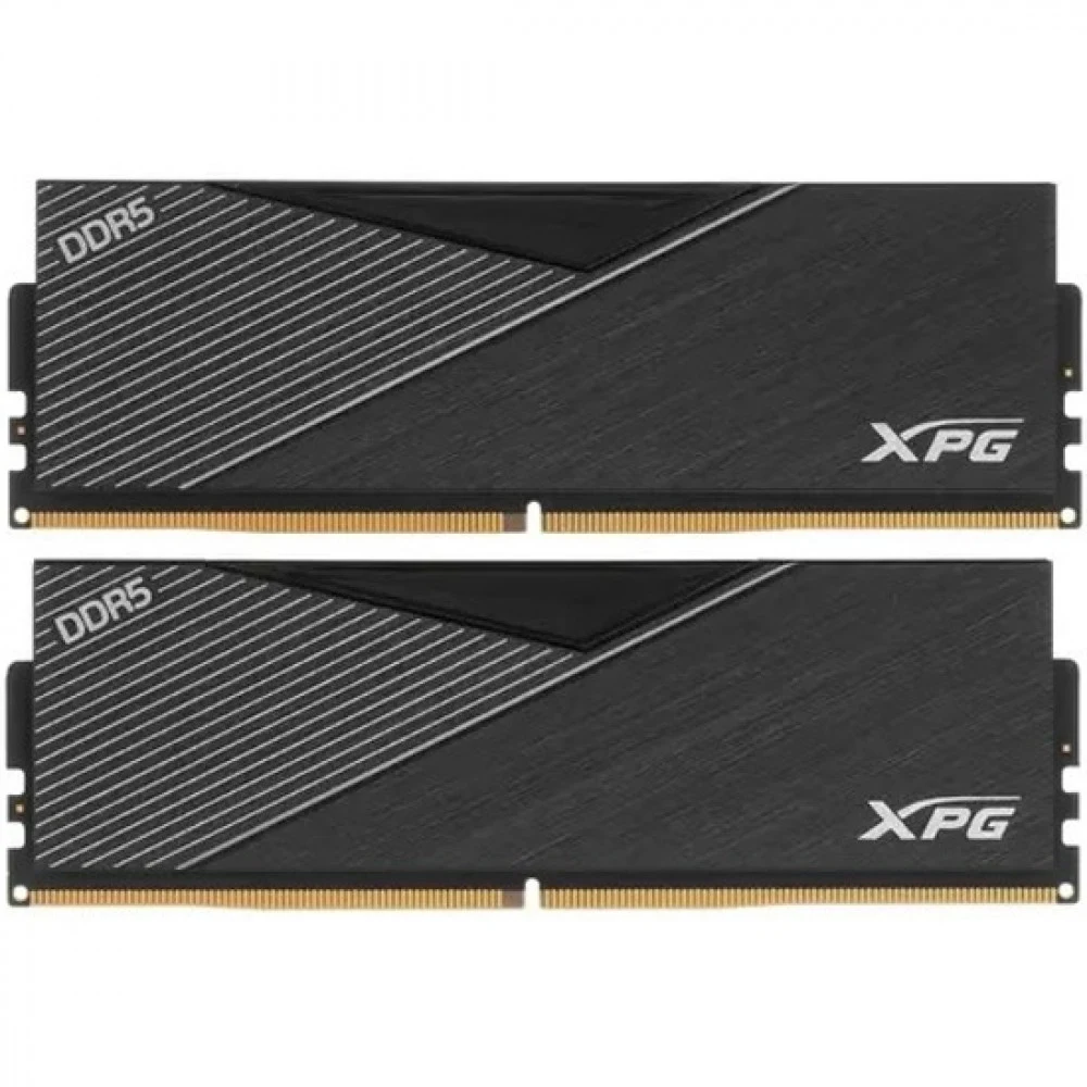 Память DDR5 2x32GB 6000MHz A-Data AX5U6000C3032G-DCLABK XPG Lancer RTL Gaming PC5-48000 CL30 DIMM 288-pin 1.25В kit dual rank с радиатором Ret
