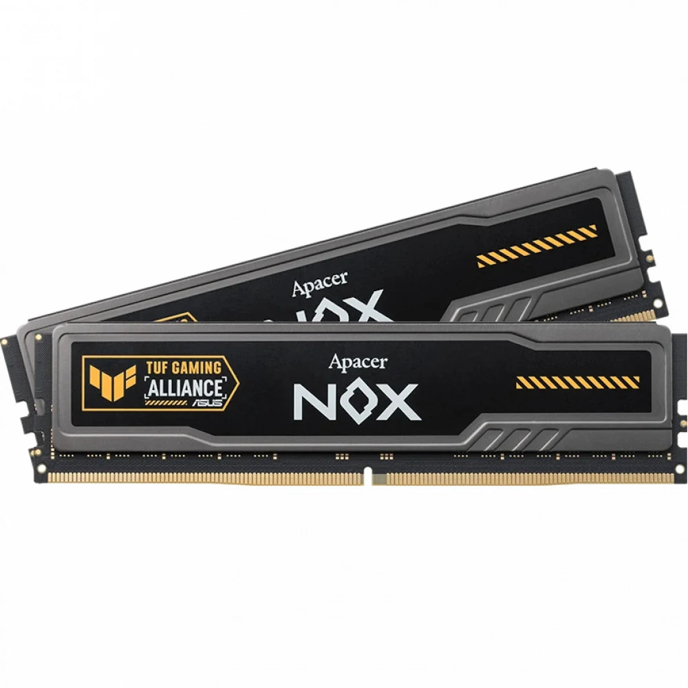 Комплект модулей памяти, Apacer, NOX TUF GAMING ALLIANCE AH5U32G56C522UTAA-2, DDR5, 32GB (Kit 2x16GB), DIMM, CL40, <PC5-44800/5600MHz>