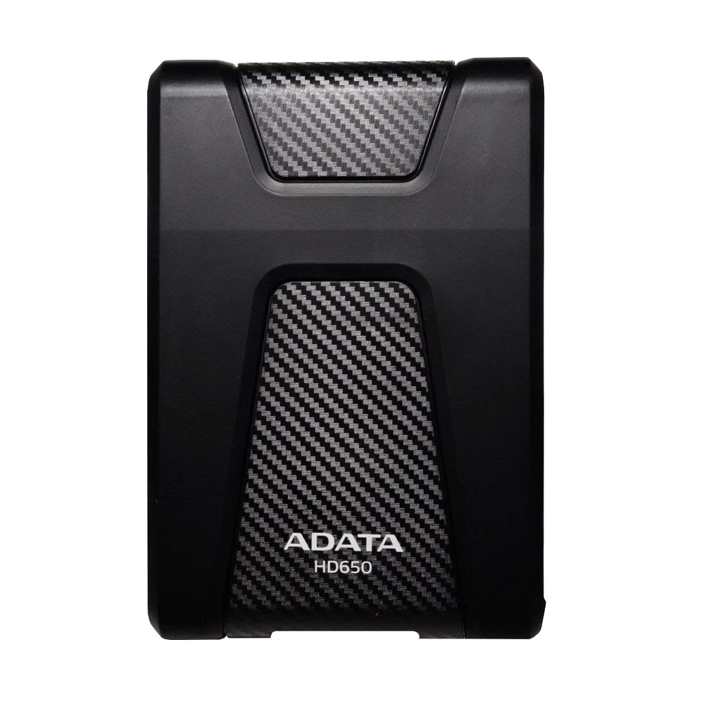 Жесткий диск внешний ADATA HD650 AHD650-2TU31-CRD 2TB 2.5" USB 3.1, LED indicator, Red, Retail {20}, (460707)
